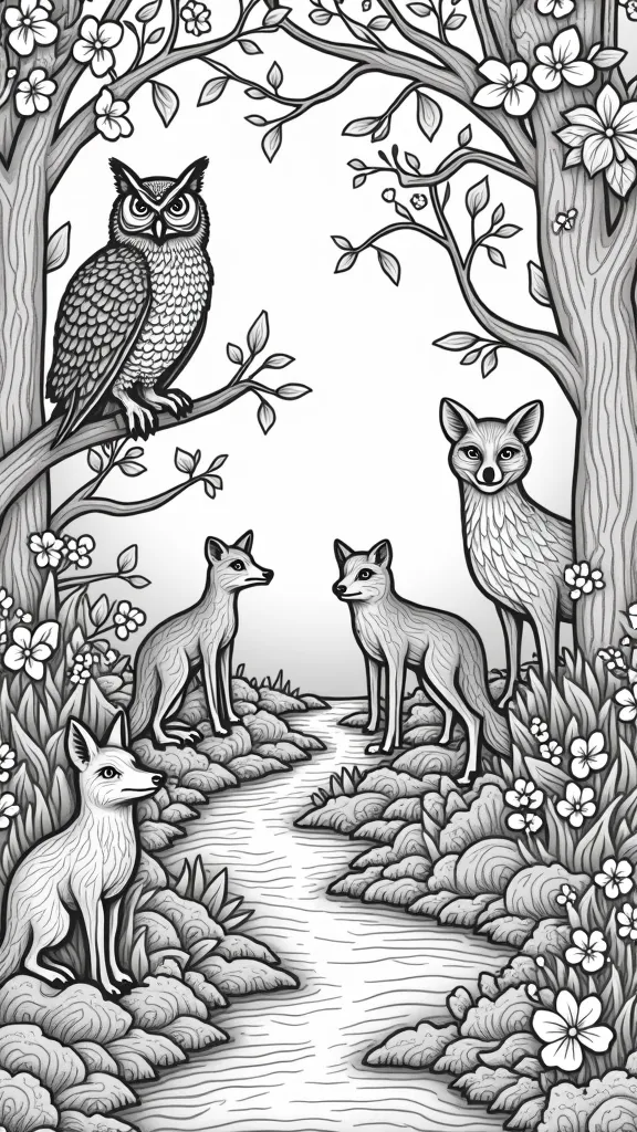 adult coloring pages animal